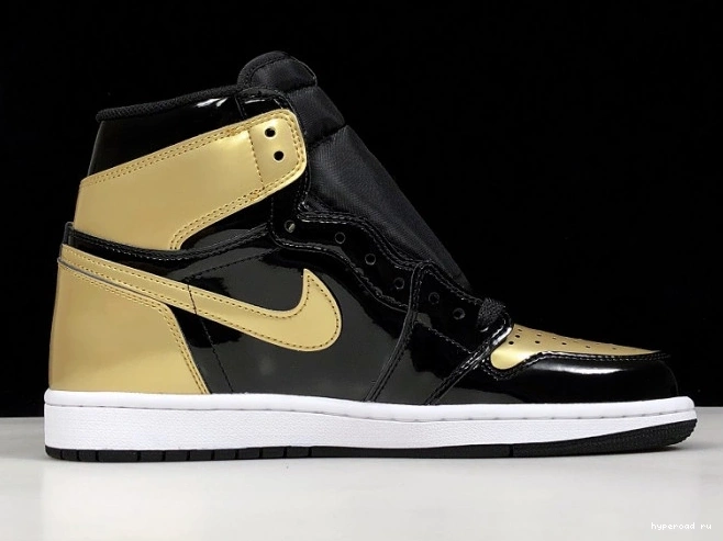 Jordan Retro 1 Toe High Glod 861428-007 Air 0524